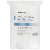 McKesson Reclosable Bag 10 X 13 Inch Polyethylene Clear Zipper Closure (864520_BX) 1/BX