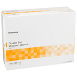 McKesson Medical Spoon Double Ended Tan Wood (473482_CS) 10/CS
