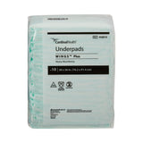 Wings™ Plus Disposable Underpad 30 X 36 Inch Fluff / Polymer Heavy Absorbency (188192_BG) 1/BG
