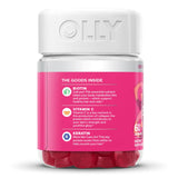 OLLY® Undeniable Beauty® Dietary Supplement Biotin / Vitamin C / Vitamin E / Keratin 2,500 mcg - 15 mg - 7.5 mg - 50 mg Strength Gummy 60 per Bottle Grapefruit Glam Flavor (1228378_BT) 1/BT