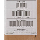 Carex® Economy Raised Toilet Seat 5-1/2 Inch Height Standard / Elongated 300 lbs. Weight Capacity (206682_EA) 1/EA