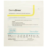 DermaDress™ Composite Dressing 4 X 4 Inch Square Sterile Waterproof Film Backing (584146_BX) 10/BX