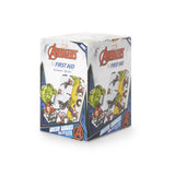 American® White Cross Stat Strip® Adhesive Strip 3/4 X 3 Inch Plastic Rectangle Kid Design (Antman / Hulk / Black Widow) Sterile (902116_CS) 12/CS