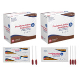 Dynarex Impregnated Swabstick 10% Strength Povidone-Iodine Individual Packet NonSterile (1140933_BX) 25/BX