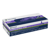 Purple Nitrile-Xtra™ Exam Glove Medium NonSterile Nitrile Extended Cuff Length Textured Fingertips Purple Chemo Tested (365066_CS) 500/CS