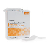 McKesson Elastic Net Retainer Dressing Tubular Elastic 10-1/2 Inch X 25 Yard (26.7 cm X 22.9 m) Size 4 White Large Hand / Medium Arm / Leg / Foot NonSterile (1113348_CS) 10/CS