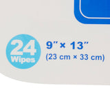 Flush Away Adult Flushable Personal Wipe Soft Pack Scented 24 Count (903652_CS) 24/CS