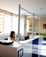 MT Displays CLEAR HYGIENE BARRIER 47.24x47.24 Inch (UHBN001212X2000) Each