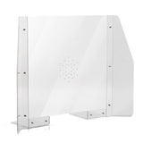 MT Displays Clear Hygienic Separator with Paper Slot 25.59x37.40 Inch (UHS1065900X2000) Each