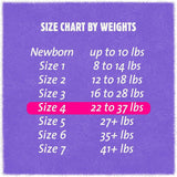 Cuties® Complete Care Unisex Baby Diaper Size 4 Disposable Heavy Absorbency (1206482_CS) 200/CS