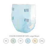 Tranquility® Essential Unisex Incontinence Brief 2X-Large Disposable Heavy Absorbency (1188957_BG) 8/BG