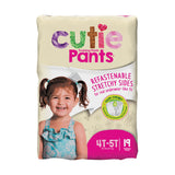 Cutie Pants® Female Toddler Training Pants Size 4T to 5T Disposable Heavy Absorbency (831582_BG) 19/BG
