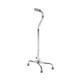 McKesson Large Base Quad Cane Steel 29 to 37-1/2 Inch Height Chrome (1065218_CS) 4/CS
