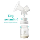 Evenflo Balance + Wide Neck Breast Pump Adapter For Bottles (1146791_CS) 12/CS