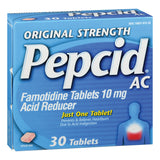 Pepcid® AC Antacid 10 mg Strength Tablet 30 per Box (677833_BT) 1/BT