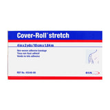 Cover-Roll® Stretch Dressing Retention Tape with Liner White 4 Inch X 2 Yard Nonwoven Polyester NonSterile (181473_BX) 1/BX