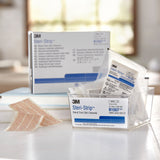 Steri-Strip™ Skin Closure Strip 1/2 X 4 Inch Nonwoven Material Flexible Strip Tan (304148_CS) 200/CS