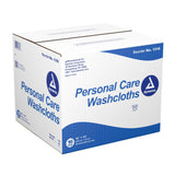 Dynarex® Washcloth 12 X 13 Inch White Disposable (826636_PK) 50/PK