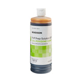 McKesson Skin Prep Solution 16 oz. Flip-Top Bottle 10% Strength Povidone-Iodine NonSterile (911740_CS) 12/CS