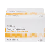 McKesson Tongue Depressor 4-1/2 Inch Length Wood (1118987_BX) 1000/BX
