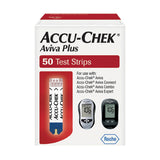 Accu-Chek® Aviva Plus Blood Glucose Test Strips 50 Strips per Pack (788222_VL) 50/VL