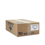 Colonial Bag Trash Bag 10 gal. Clear HDPE 8 Mic. 24 X 24 Inch X-Seal Bottom Coreless Roll (682408_RL) 1/RL