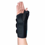 Ossur® Formfit® Thumb Spica Large D-Ring / Hook and Loop Strap Closure Right Hand Black (341422_EA) 1/EA