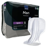 Abena® Premium Man Special Bladder Control Pad 14.5 X 28.7 Inch Heavy Absorbency Fluff / Polymer Core One Size Fits Most (1218244_PK) 23/PK