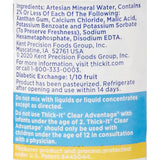 Thick-It® Clear Advantage® Thickened Water 8 oz. Bottle Unflavored Liquid IDDSI Level 3 Moderately Thick/Liquidized (734892_EA) 1/EA