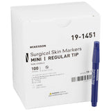 McKesson Skin Marker Prep-Resistant Gentian Violet Ink NonSterile Mini Regular Tip (1042455_BX) 100/BX