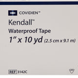 Kendall™ Waterproof Medical Tape White 1 Inch X 10 Yard Cloth NonSterile (10337_CS) 144/CS