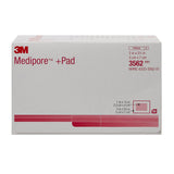 3M™ Medipore™ Composite Dressing 2 X 2-3/4 Inch Rectangle Sterile Nonwoven Backing (324093_CS) 200/CS