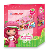 American® White Cross Stat Strip® Adhesive Strip 3/4 X 3 Inch Plastic Rectangle Kid Design (Strawberry Shortcake) Sterile (980580_CS) 1200/CS