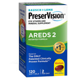 PreserVision® Areds 2 Eye Vitamin Supplement Ascorbic Acid / Vitamin E 2200 IU - 226 mg Strength Capsule 120 per Bottle (854031_BT) 1/BT