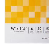 McKesson Skin Closure Strip 1/4 X 1-1/2 Inch Nonwoven Material Flexible Strip Tan (876301_BX) 50/BX