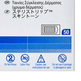 Steri-Strip™ Skin Closure Strip 1/2 X 4 Inch Nonwoven Material Flexible Strip Tan (304148_CS) 200/CS