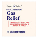 Foster & Thrive™ Gas Relief 80 mg Strength Chewable Tablet 100 Tablets (1238927_BT) 1/BT