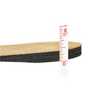 AliMed® Heel Lift Adjustable Leg Lift Leather / Rubber Female 8 to 10 / Male 6-1/2 to 8-1/2 Beige / Black (304081_EA) 1/EA