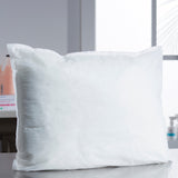 McKesson Bed Pillow 18 X 24 Inch White Single Patient Use (939589_EA) 1/EA