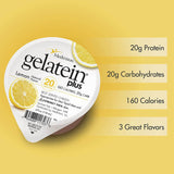 Gelatein® Plus Oral Supplement Lemon Flavor Gel 4 oz. Cup (1010082_EA) 1/EA