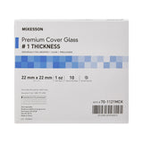 McKesson Cover Glass Square No. 1 Thickness 22 X 22 mm (938364_PK) 1/PK