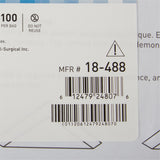 McKesson Sterilization Wrap Blue 24 X 24 Inch Single Layer Cellulose Steam / EO Gas (1156127_BX) 1/BX