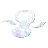Seni® Shaped Night Pads Incontinence Liner 27 Inch Length Heavy Absorbency Super Absorbent Core One Size Fits Most (1223800_PK) 8/PK