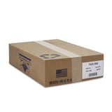 Colonial Bag Trash Bag 60 gal. Black LLDPE 1 mil 38 X 58 Inch X-Seal Bottom Flat Pack (862343_CS) 1/CS