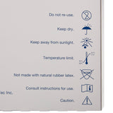 Aquacel® Foam Dressing 5-1/2 X 8 Inch With Border Waterproof Film Backing Silicone Adhesive Heel Sterile (802597_BX) 5/BX
