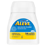 Aleve® Pain Relief 220 mg Strength Naproxen Sodium Caplet 24 per Bottle (1194961_BT) 1/BT