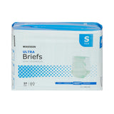 McKesson Ultra Unisex Adult Incontinence Brief Small Disposable Heavy Absorbency (884171_CS) 4/CS