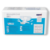 Seni® Classic Plus Unisex Adult Incontinence Brief X-Large Disposable Moderate Absorbency (1163868_PK) 25/PK