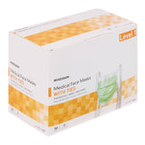 McKesson Surgical Mask Anti-fog ASTM Level 1 Tie Closure One Size Fits Most (206486_BX) 50/BX
