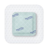 Zetuvit® Plus Silicone Border Super Absorbent Dressing Silicone Adhesive 3 X 3 Inch Square (1235836_BX) 10/BX